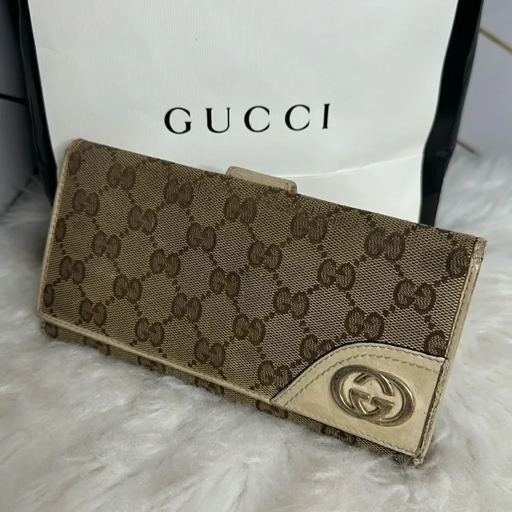 💯Authentic Gucci Long Bifold Wallet 🍀 - Picture 14 of 16
